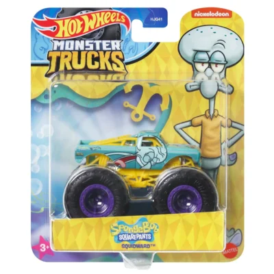 Hot Wheels Spongebob Die Cast Monster Trucks Squidward Autić 1 64 HWN78