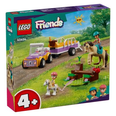 LEGO Friends 42634 Prikolica Za Konja I Ponija