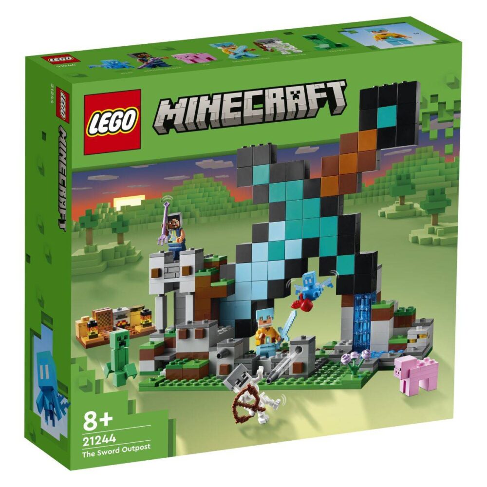 LEGO® MINECRAFT® 21244 Baza S Mačem