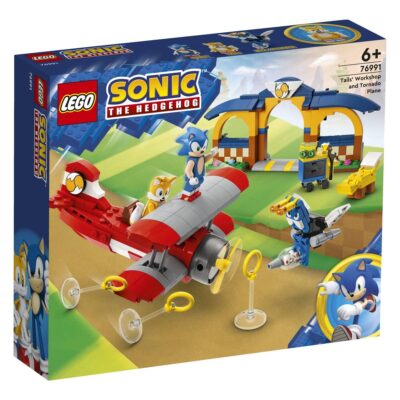 LEGO® SONIC 76991 Tailsova Radionica I Avion Tornado
