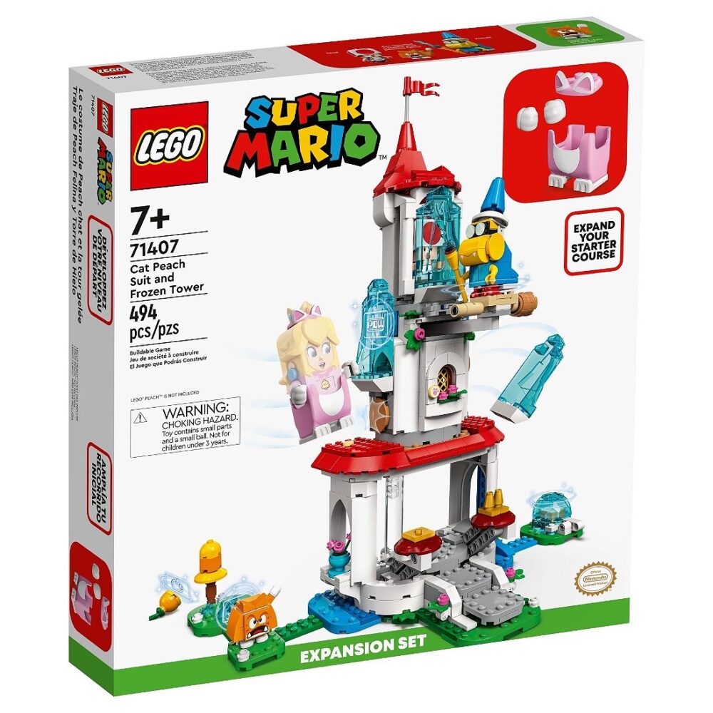 LEGO® SUPER MARIO™ 71407 Kostim Cat Peach I Ledeni Toranj – Proširena Staza 4