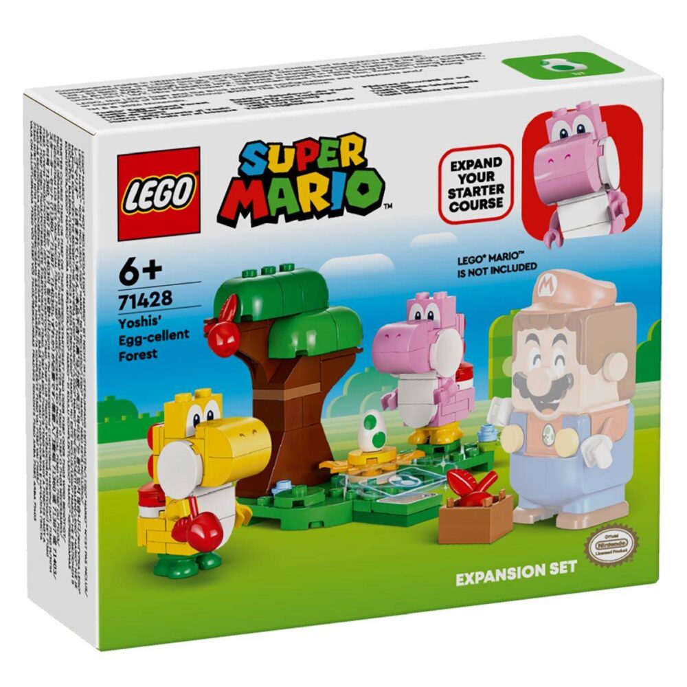 LEGO® SUPER MARIO™ 71428 Yoshijeva Sjajna šuma – Proširena Staza