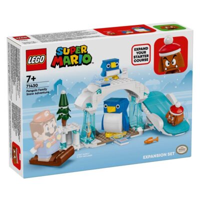 LEGO® SUPER MARIO™ 71430 Pingvin I Obitelj U Snježnoj Pustolovini – Proširena Staza