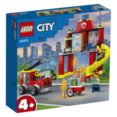 Lego City 60375 Vatrogasna Postaja I Vatrogasni Kamion