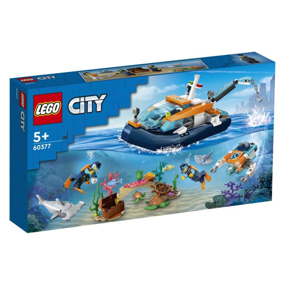 Lego City 60377 Plovilo Za Istraživanje Podmorja