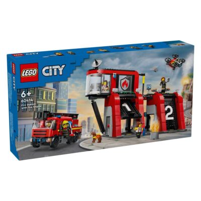 Lego City 60414 Vatrogasna Postaja I Vatrogasni Kamion