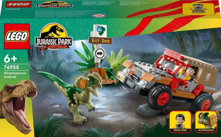 Lego Jurassic 76958 Napad Dilophosaurusa 3