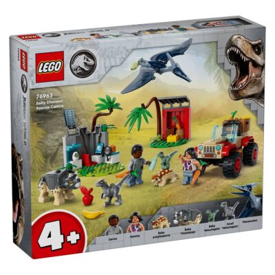 Lego Jurassic 76963 Centar Za Spašavanje Malih Dinosaura
