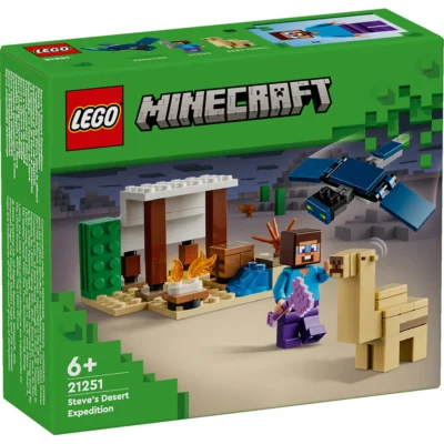 Lego Minecraft 21251 Steveova Pustinjska Ekspedicija