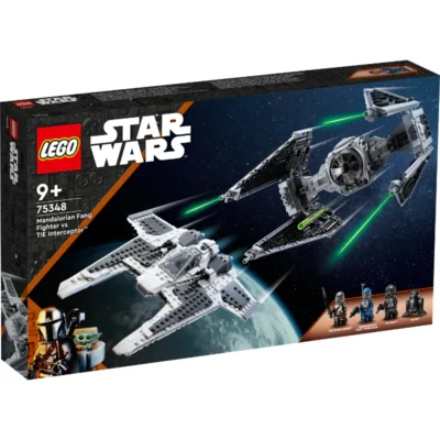 Lego Star Wars 75348 Mandalorijanski Lovac Fang Protiv TIE Presretača