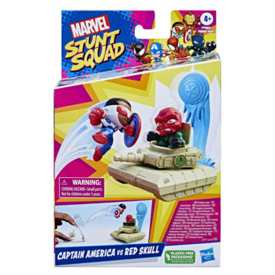 Marvel Stunt Squad Captain America Vs. Red Skull Set Za Igru F7064