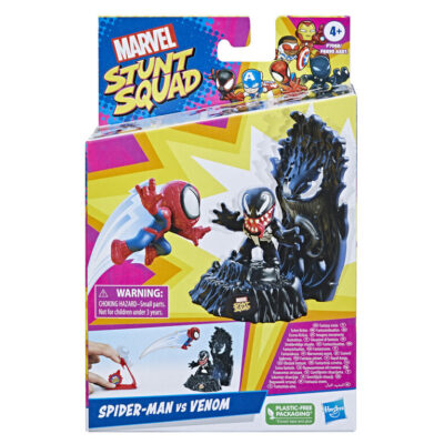 Marvel Stunt Squad Spider Man Vs. Venom Set Za Igru F7068