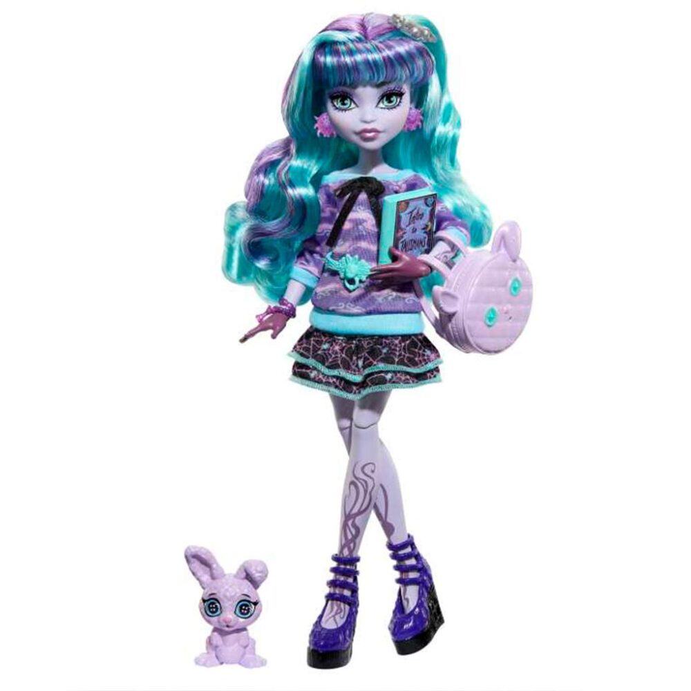 Monster High Twyla Creepover Party Lutka i ljubimac HLP87