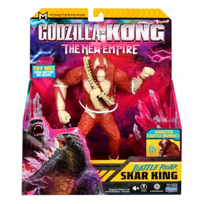 Monsterverse Godzilla X Kong The New Empire Akcijska Figura Battle Roar Skar King 18 Cm