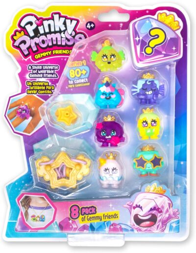 Pinky Promise Gemmy Friends Blister Pack 8 figura