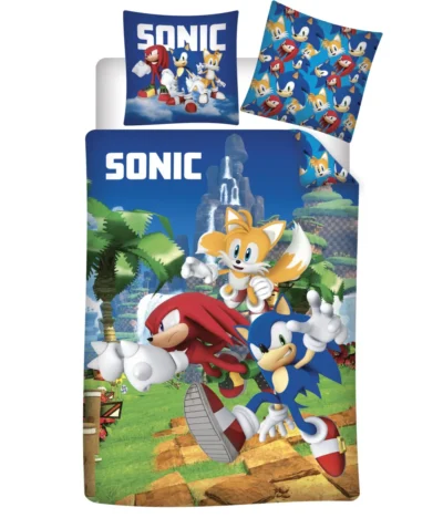 Sonic The Hedgehog Posteljina 100x135 Cm, 40x60 Cm 13445