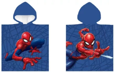 Spiderman Hero poncho ručnik 50x100 cm 14732