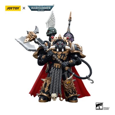 Warhammer 40k Chaos Space Marines Black Legion Chaos Lord in Terminator Armour Action Figure 12 cm JT6489