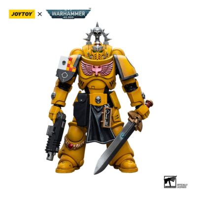 Warhammer 40k Imperial Fists Lieutenant with Power Sword Action Figure 12 cm JT7714