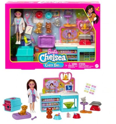 Barbie Chelsea Postaje Veterinarka Set Za Igru