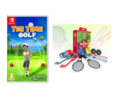 Bundle Excalibur All Sports Kit + Tee Time Golf Nintendo Switch