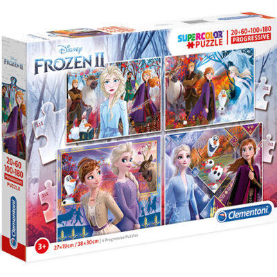 Disney Frozen 2 4u1 Puzzle Supercolor 21411