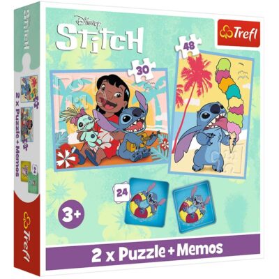 Disney Lilo & Stitch 2u1 Puzzle + Memo Trefl
