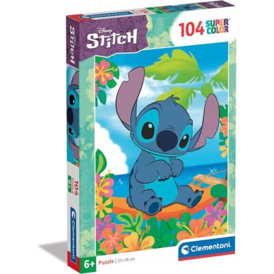 Disney Lilo & Stitch Puzzle 104kom Supercolor Clementoni