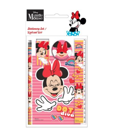 Disney Minnie Mouse Pisaći Set 5 Dijelova 50904