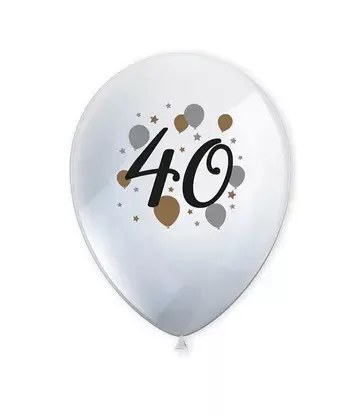 Happy Birthday 40. Baloni 6 kom 56236