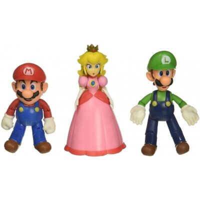 Nintendo Super Mario Bros Set Od 3 Figure 10cm