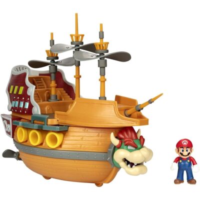Nintendo Super Mario Deluxe Bowser's AirShip Set Za Igru 4