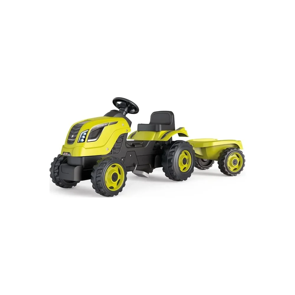 SMOBY Traktor S Prikolicom Zeleni