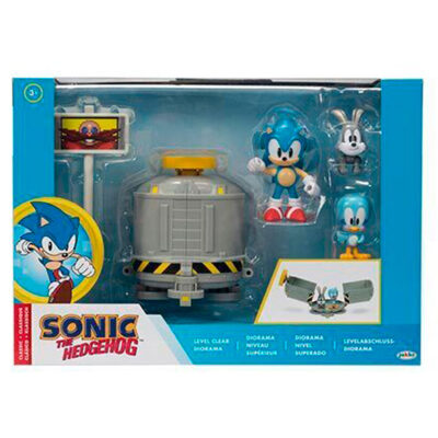 Sonic The Hedgehog Diorama Level Clear S Figurama 10 Cm 18868