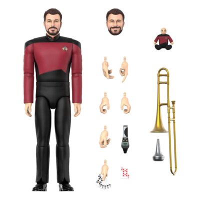 Star Trek The Next Generation Commander Riker Akcijska Figura 18 Cm
