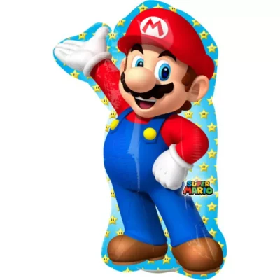 Super Mario Balon Od Folije 20x30 Cm 20276