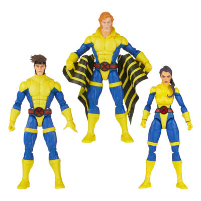 Wolverine 60th Anniversary Marvel Legends 3 Pack Gambit, Marvel's Banshee, Psylocke Akcijske Figure 15 Cm