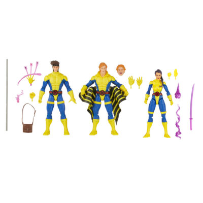 Wolverine 60th Anniversary Marvel Legends 3 Pack Gambit, Marvel's Banshee, Psylocke Akcijske Figure 15 Cm 6
