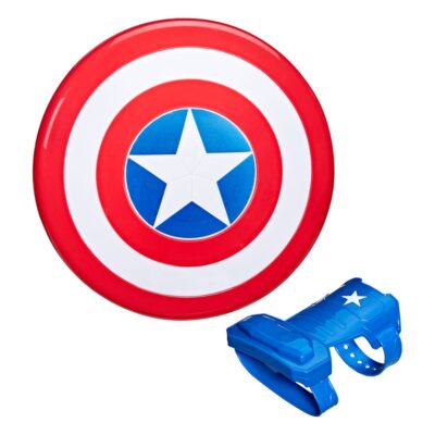 Avengers Roleplay Replica Captain America Magnetic Shield & Gauntlet B9944