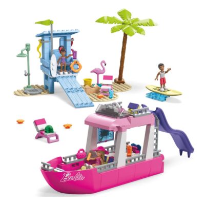 Barbie MEGA Construction Set Malibu Dream Boat HPN79