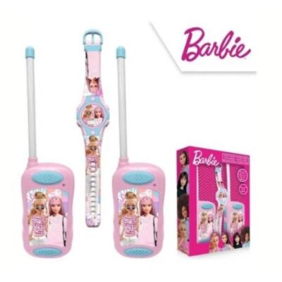 Barbie Set Digitalni Ručni Sat + 2x Walkie Talkie 2