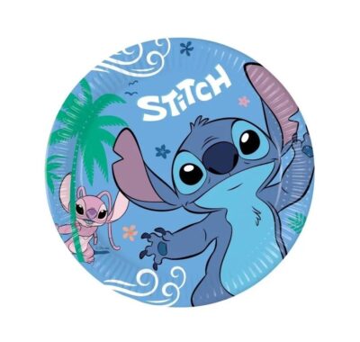 Disney Lilo and Stitch 8 kom papirnatih tanjura 23cm 67942