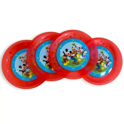 Disney Mickey Mouse Micro Premium Set 4 Komada Plastičnih Tanjura 62619