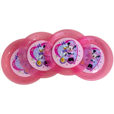 Disney Minnie Mouse Micro Premium Set 4 Komada Plastičnih Tanjura 62633