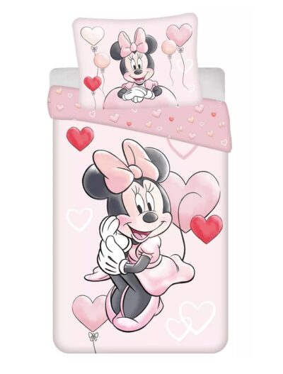 Disney Minnie Mouse Posteljina 140x200 Cm, 70x90 Cm 34033