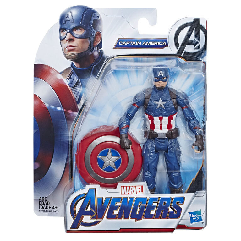 Hasbro Marvel Avengers Captain Amerika Akcijska Figura 15 Cm E3932