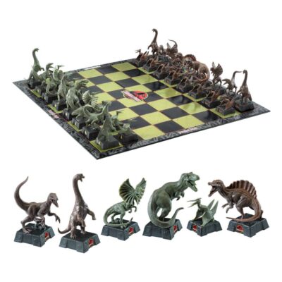Jurassic Park Chess Set društvena igra šah Noble Collection