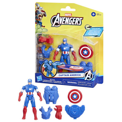 Marvel Avengers Kapetan Amerika Akcijska Figura S Dodacima 10 Cm