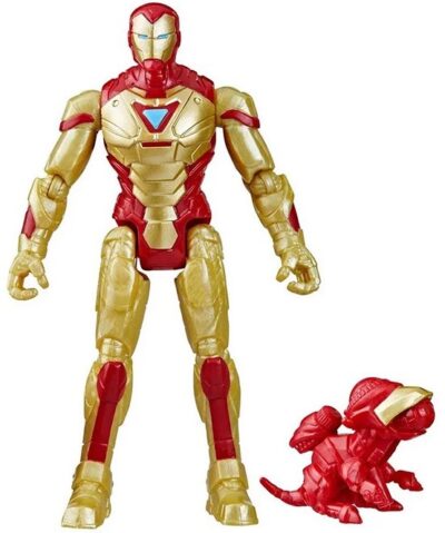 Marvel Avengers Mech Strike Mechasaurs Iron Man Akcijska Figura 10 Cm F6672 3