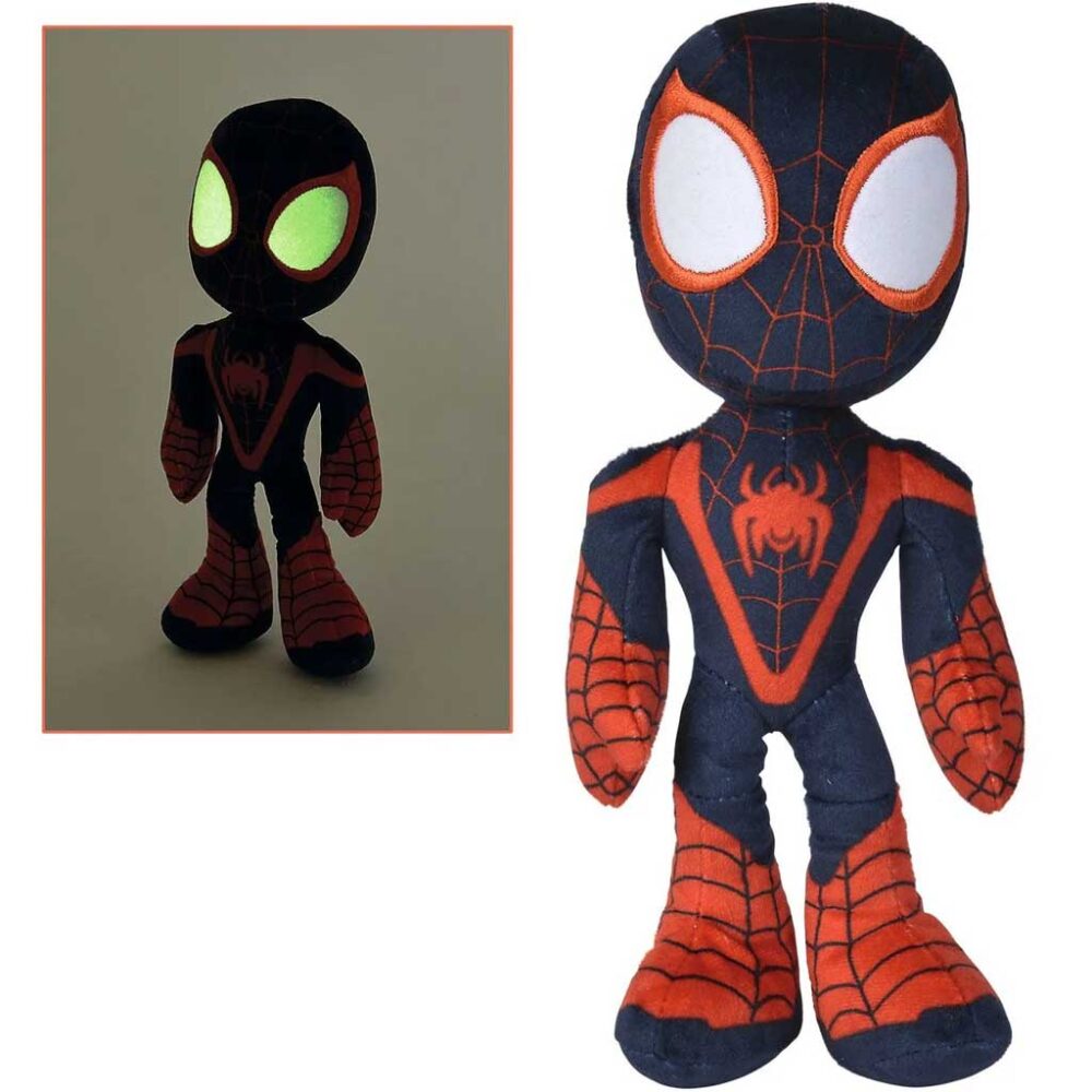 Marvel Spider Man Miles Morales Plišana Igračka 25 Cm